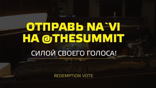 Голосуй за Natus Vincere на The Summit!