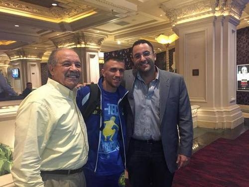 Ломаченко в Лас-Вегасе встретил президент WBO