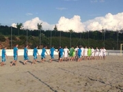 Сборная Украины по пляжному футболу разбила венгров 7:3!