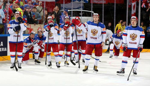Российских хоккеистов могут наказать за неуважение соперника