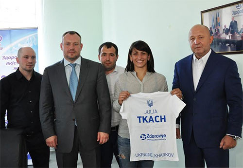 Компания «Здоровье» поддержит Юлию Ткач на Европейских играх