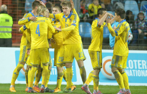 Украина - Люксембург: дважды по 3:0