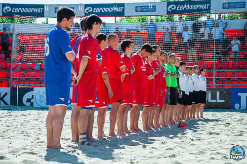 Пляжный футбол: итоги 3 тура Лиги Киевская Русь 2015