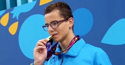 Украинский пловец завоевал золото в Баку