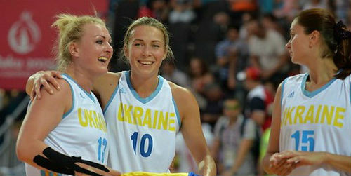 Баскетболистка Мазниченко - знаменосец сборной Украины на ЕИ