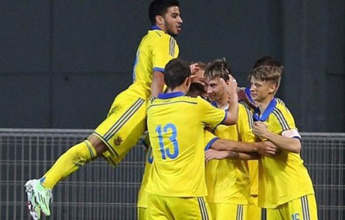 Сборная Украины стартует на молодежном Евро-2015