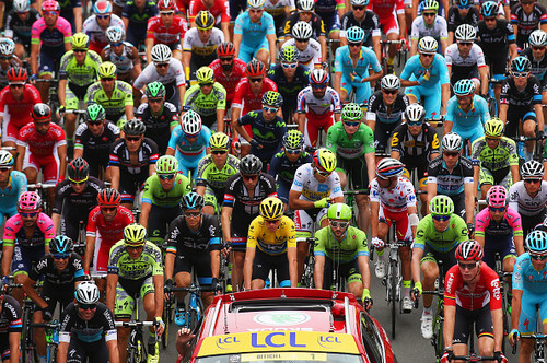Лучшие фото веломногодневки Тур де Франс