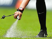 Украинские арбитры будут использовать исчезающий спрей