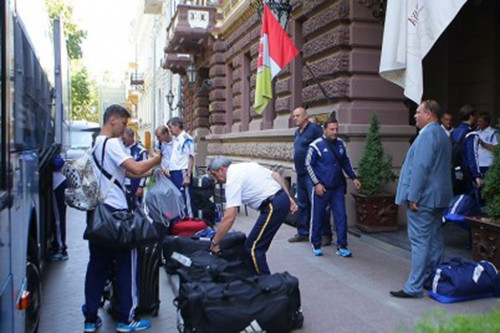 Динамо прибыло в Одессу