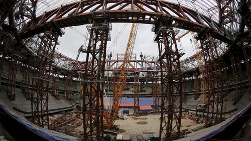 На строительство стадиона Зенита ушло 9 лет и 38 млрд рублей