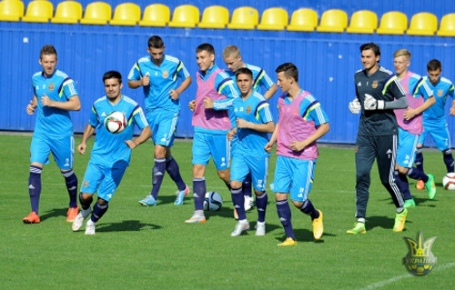 Молодежная сборная Украины начала подготовку к Евро-2017