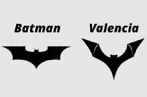 Логотип Валенсии обвинили в плагиате Бэтмена