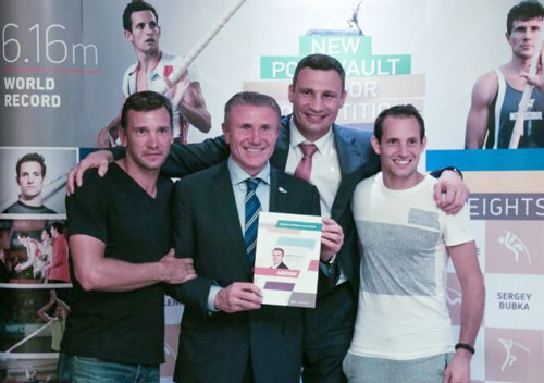 Кличко и Шевченко поддержат Бубку на выборах президента IAAF