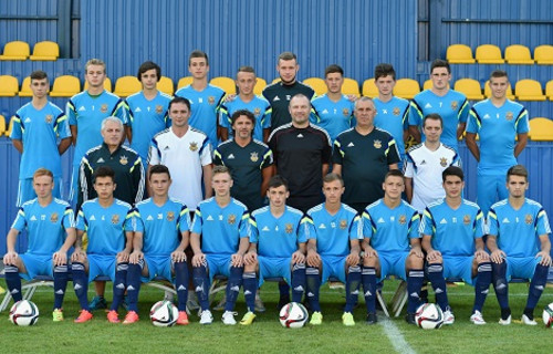 Сборная Украины U-18 стартует на турнире Вацлава Ежика