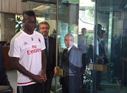 Балотелли прибыл в Милан