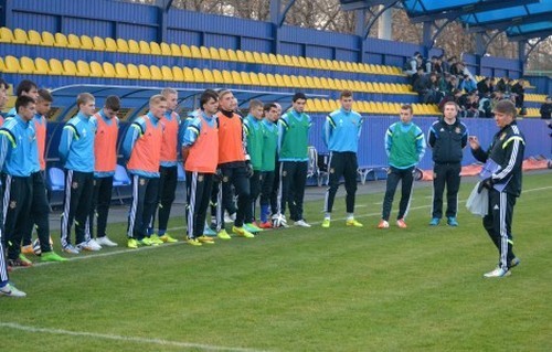 Молодежная сборная Украины обыграла Оболонь-Бровар