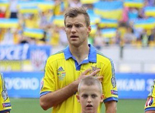 Ярмоленко забил 20-й гол в 50-ти матча за сборную