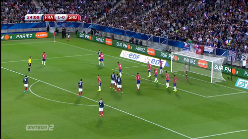 Франция - Сербия. 2:1. Видеообзор матча