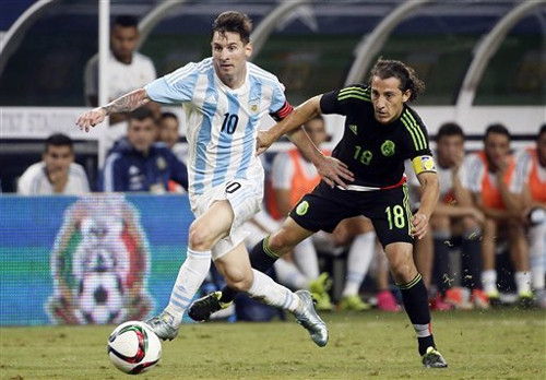 Месси спас Аргентину от поражения в игре с Мексикой