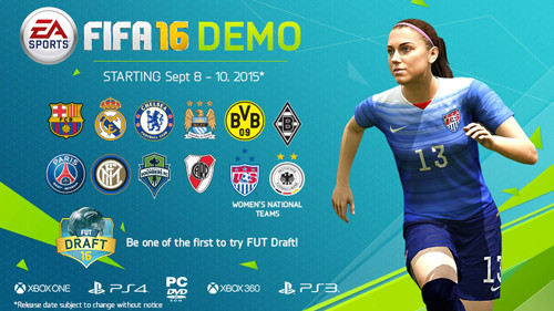 Демо-версия FIFA 16 вышла на консолях