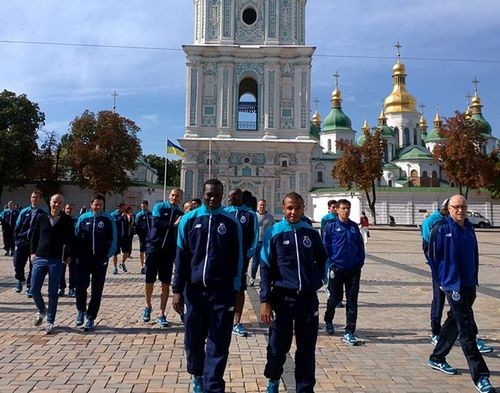 Игроки Порту прогулялись по Киеву