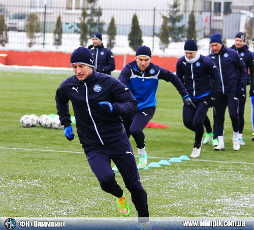Олимпик продолжает подготовку к матчу с Черноморцем