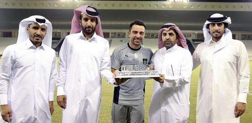 Хави назван лучшим в Катаре в сентябре