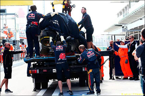Официальное заявление Toro Rosso после аварии Сайнса