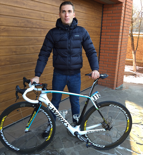 Велосипед Андрея Гривко продан за 6900 евро