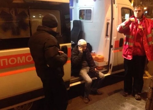 В Киеве ранены шесть французских болельщиков