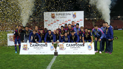 Барселона выиграла Суперкубок Каталонии