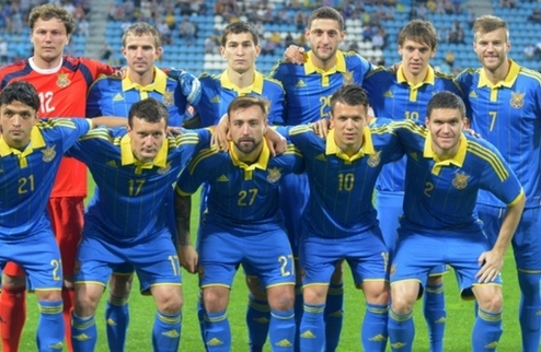 Украина сохранила 25-ю строчку в рейтинге FIFA