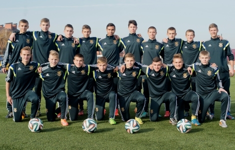 Сборная Украины U-16 сыграла вничью с командой Чехии