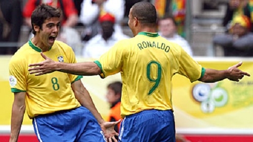 КАКА: «Роналдо - сильнейший футболист из всех, что я видел»