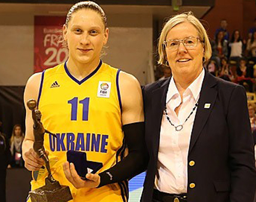 Алина Ягупова - в десятке лучших баскетболисток Европы