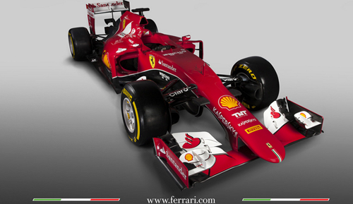 Ferrari представила болид SF15-T