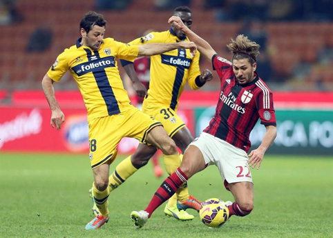 Милан – Парма – 3:1. Видео обзор игры