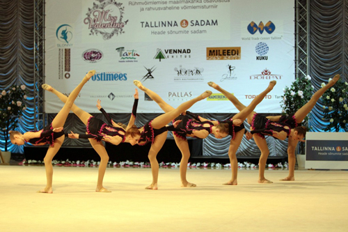 В Тарту состоится турнир по художественной гимнастике