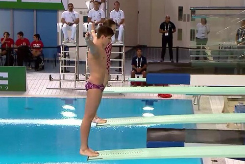 Украинские прыгуны в воду стали третьими на турнире в Дубаи