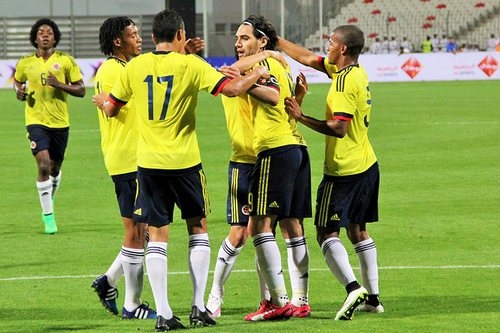 Фалькао забивает, Колумбия разносит Бахрейн