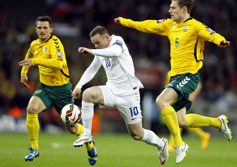 Англия – Литва – 4:0. Видеообзор игры
