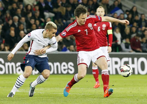 Франция – Дания – 2:0. Видеообзор игры
