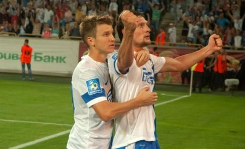 Днепр разбивает Черноморец в первом матче 1/4 Кубка Украины