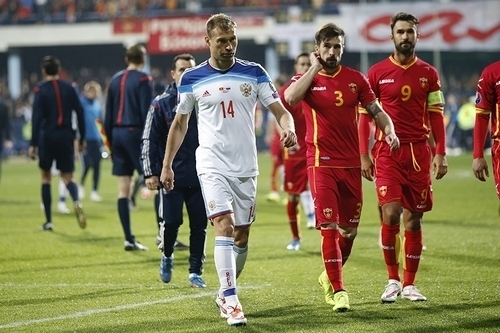 УЕФА рассмотрит дело Черногории и России 8-го апреля