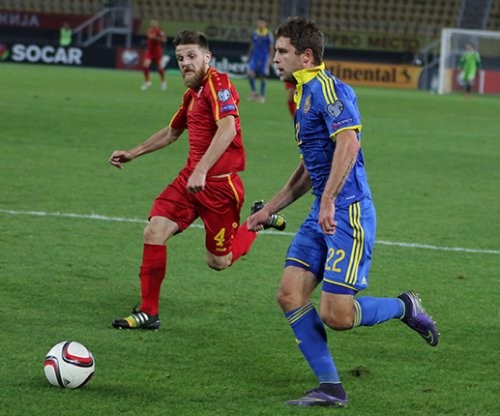 Матч с Македонией стал юбилейным для украинцев