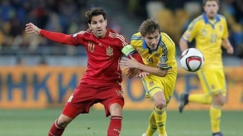 Фабрегас сыграл 100-й матч за сборную Испании