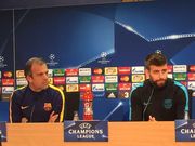 Жерар ПИКЕ: «С первой минуты необходимо «задушить» Атлетико»