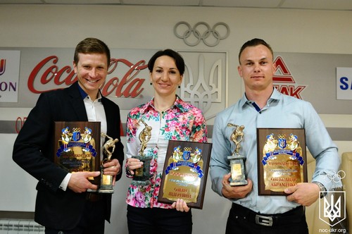 В НОК Украины наградили лауреатов зимнего сезона