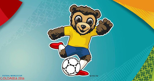 Талисманом ЧМ-2016 по футзалу стал очковый медведь