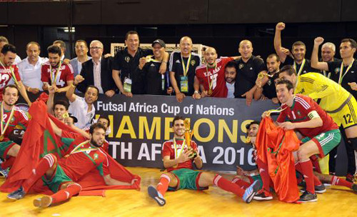 Сборная Марокко впервые выиграла чемпионат Африки по футзалу